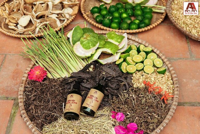 Chiết xuất thảo dược thiên nhiên trị ngứa, dương tóc mềm mượt