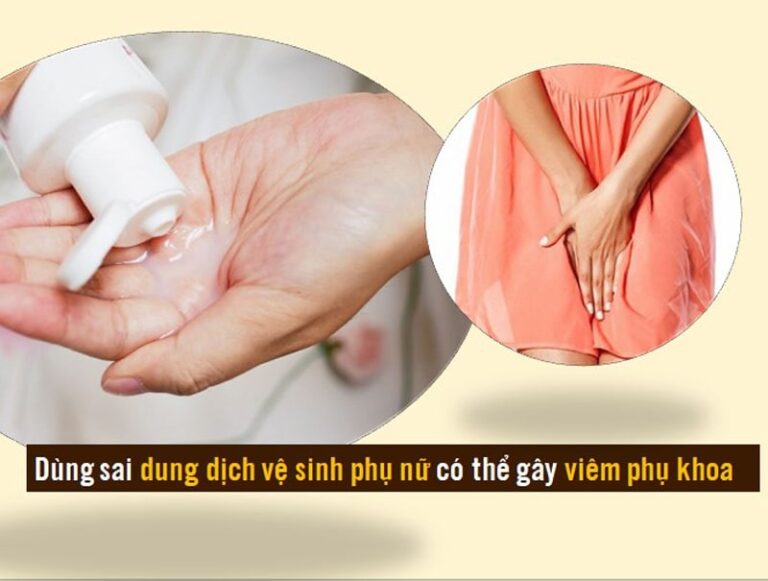 Tác hại nghiêm trọng khi chọn sai dung dịch vệ sinh