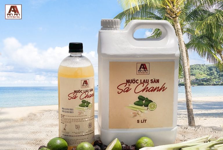 Nước lau sàn đậm đặc tinh chất sả chanh