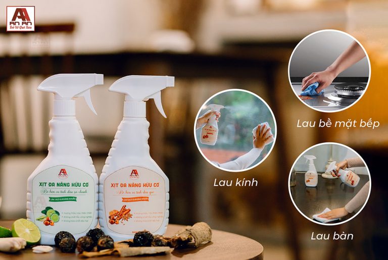 Review Xịt đa năng hữu cơ An An