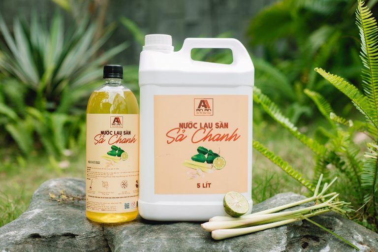 Nước lau sàn sả chanh An An – Sàn sạch nhà thơm sống khỏe