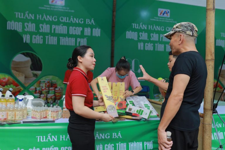 An An gây ấn tượng tại Tuần hàng quảng bá nông sản – sản phẩm OCOP 2022